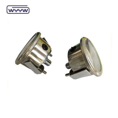 qualità  Axial 2.5" U-Clamp Pressure Gauge Manometer / Back Connection Pressure Gauge fabbrica