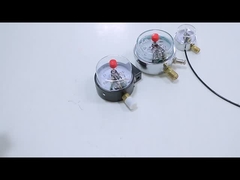 NO+NO Cassa in acciaio nero 1.6MPa 100mm 380V Manometro di contatto elettrico Manometro di pressione AC