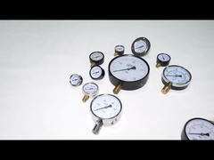 100 mm Manometro di pressione commerciale generale per acqua Montatura inferiore