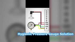 Manometro remoto da 6" 150 mm 0-1,6 MPa 1,6 classe di precisione