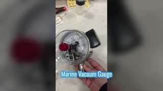 4" 100mm 0~0.6MPa tutto in acciaio inossidabile con retro antideflagrante.