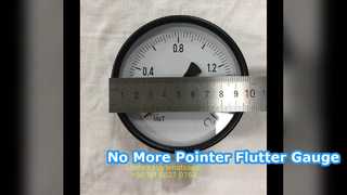 Manometro economico in acciaio al carbonio da 4 "100 mm 0 ~ 1,6 MPa