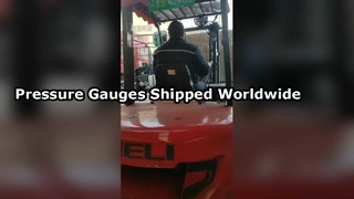 Spedizione del manometro pronta per la consegna in tutto il mondo