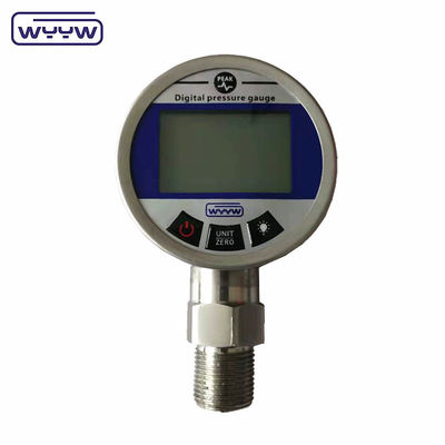 65 mm Bar Psi Industrial Digital Pressure Gauge per aria olio acqua idraulica