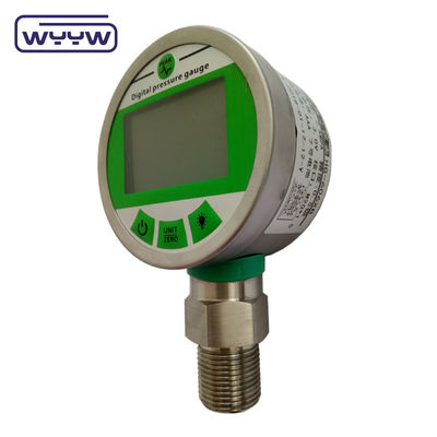 63mm Bar Digital Pressure Gauge Fonte di connessione di montaggio in basso su misura