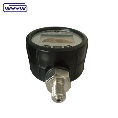 63mm Bar Digital Pressure Gauge Fonte di connessione di montaggio in basso su misura