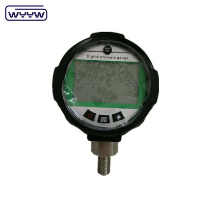 Misuratore di pressione in acciaio inossidabile da 1000 psi 80 mm Misuratore di manometro digitale di precisione della batteria