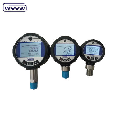 Manometro digitale di pressione del gas in acciaio inossidabile 65 mm con display LCD digitale 4-5