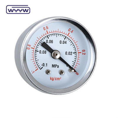 1/8&quot; NPT Mini manometro di pressione Compressore d'aria Manometro idraulico manometro di vuoto