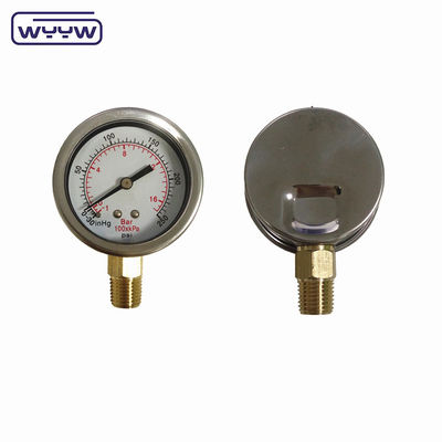 1/8&quot; NPT Mini manometro di pressione Compressore d'aria Manometro idraulico manometro di vuoto