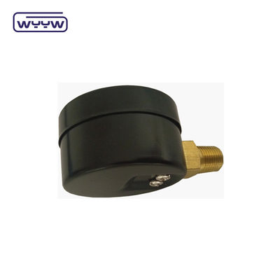 Cassa in plastica Dual Scale Vacuum Pressure Gauge Montaggio posteriore 1 1/2 &quot; 40MM -1bar-0bar Cassa in acciaio