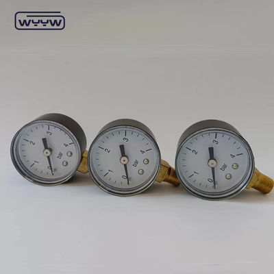 Misuratore di pressione per gas compressi in plastica da 40 mm