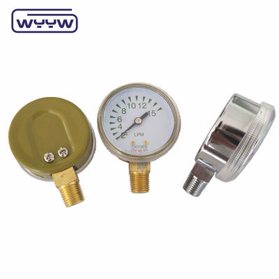 Controllatore di pressione del manometro commerciale utilizzare gas naturale 50mm manometro fornitore di manometro di pressione di CO2