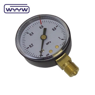 Controllatore di pressione del manometro commerciale utilizzare gas naturale 50mm manometro fornitore di manometro di pressione di CO2