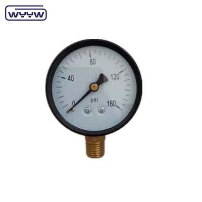 misuratore di pressione per filtro piscina 2 &quot;Dial, 0-60 Psi, fondo di montaggio 1/4&quot; filo del tubo