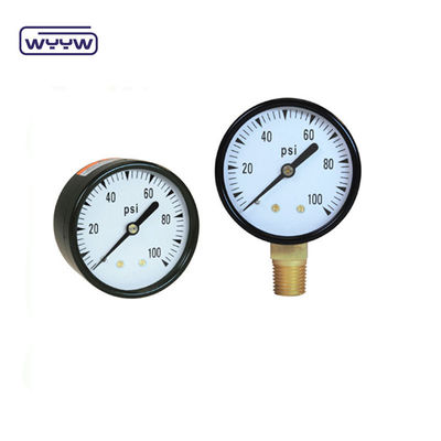 misuratore di pressione per filtro piscina 2 &quot;Dial, 0-60 Psi, fondo di montaggio 1/4&quot; filo del tubo