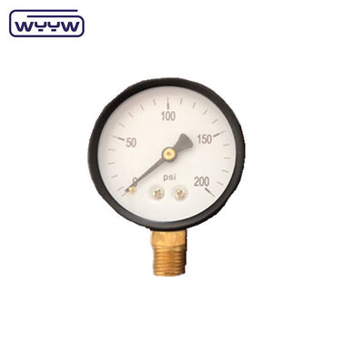 misuratore di pressione per filtro piscina 2 &quot;Dial, 0-60 Psi, fondo di montaggio 1/4&quot; filo del tubo
