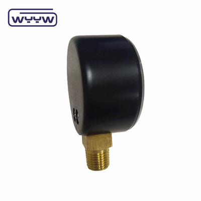 WYYW manometro di pressione prezzo connessione di fondo 2&quot; 50mm custodia di plastica manometro di pressione dell'aria lpg manometro di gas