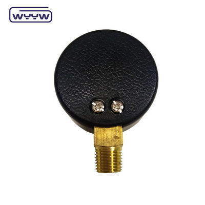 WYYW manometro di pressione prezzo connessione di fondo 2&quot; 50mm custodia di plastica manometro di pressione dell'aria lpg manometro di gas