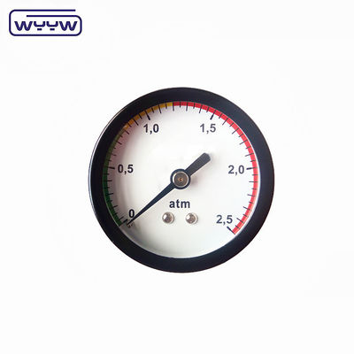 Piccolo Nuovi prodotti Promozione 0-160 Psi 0-10 Bar 1/8 Npt 40mm Pressometro assiale