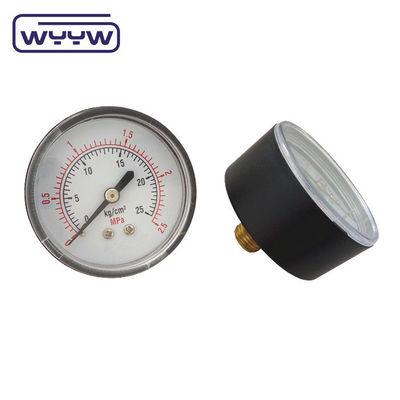 Cina manometro di pressione prezzo di fabbrica 1,5&quot; 40mm 0-3,5bar manometro di gas di plastica assiale