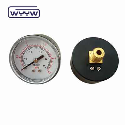 Cina manometro di pressione prezzo di fabbrica 1,5&quot; 40mm 0-3,5bar manometro di gas di plastica assiale
