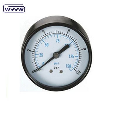 Montaggio posteriore assiale OEM disponibile bar psi manometro a doppia scala 2&quot; manometro di pressione della sospensione d'aria da 50 mm
