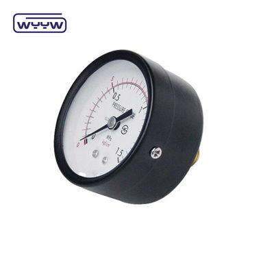 Montaggio posteriore assiale OEM disponibile bar psi manometro a doppia scala 2&quot; manometro di pressione della sospensione d'aria da 50 mm