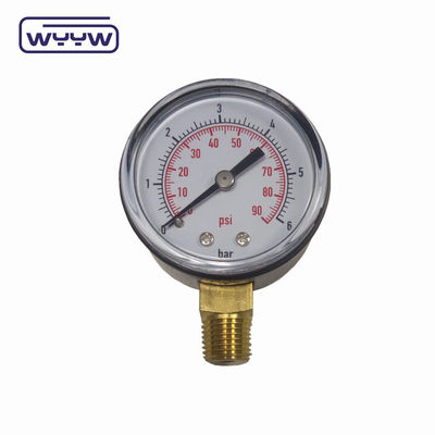2&quot; Economy Pressure Gauge Bottom Mount Argon Pressure Gauge
