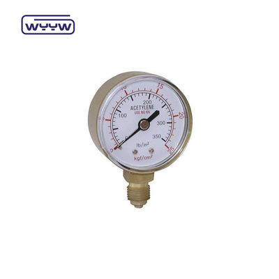2&quot; Economy Pressure Gauge Bottom Mount Argon Pressure Gauge