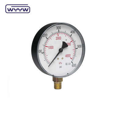 6&quot; 1,6% 1% Precisione Economy Pressure Gauge Bottom Connection Precisione Pressure Gauge
