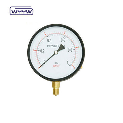 6&quot; 1,6% 1% Precisione Economy Pressure Gauge Bottom Connection Precisione Pressure Gauge
