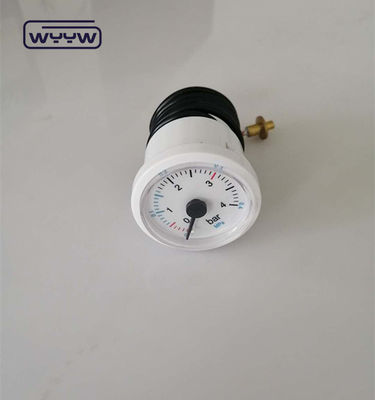 40 mm 0-4bar Caldaia a parete sospesa Pressurometro Materiale in acciaio nero