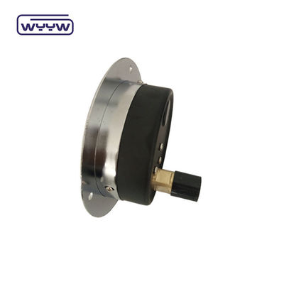 4&quot; Manometro d'aria Frontale Flange Pressure Gauge Montaggio posteriore