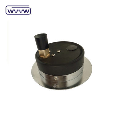 4&quot; Manometro d'aria Frontale Flange Pressure Gauge Montaggio posteriore