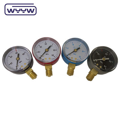 Misuratore di pressione dell'economia in acciaio nero 60 mm Misuratore di pressione del gas naturale e del GPL