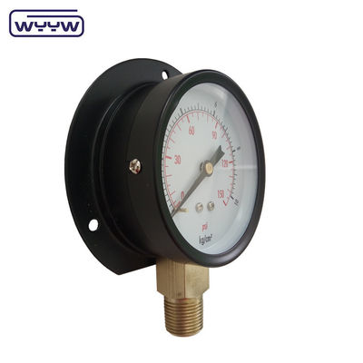 75 mm tipo flange Economy Pressure Gauge Kg e Psi