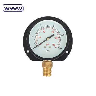 75 mm tipo flange Economy Pressure Gauge Kg e Psi