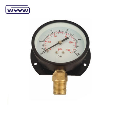 75 mm tipo flange Economy Pressure Gauge Kg e Psi