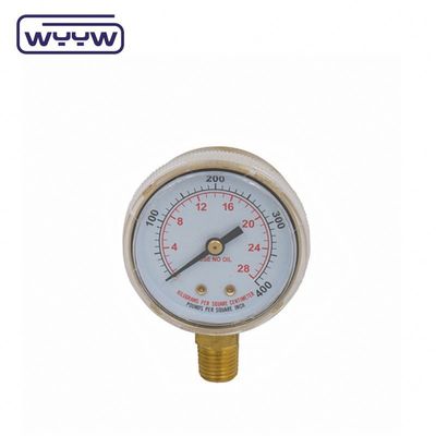 Manometro normale dell'aria Argon Gas Pressure Meter OEM personalizzato