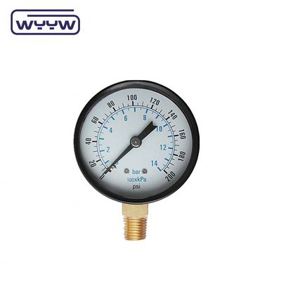 Manometro normale dell'aria Argon Gas Pressure Meter OEM personalizzato