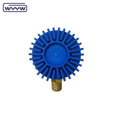 Produttore di manometro di pressione economico da 60 mm con copertura protettiva in gomma