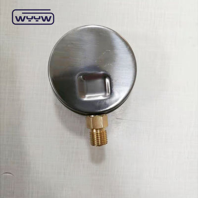 oem per manometro di pressione industriale penumatico 1/4&quot;G connessione radiale liquido riempito bar manometro di pressione 2.5&quot;