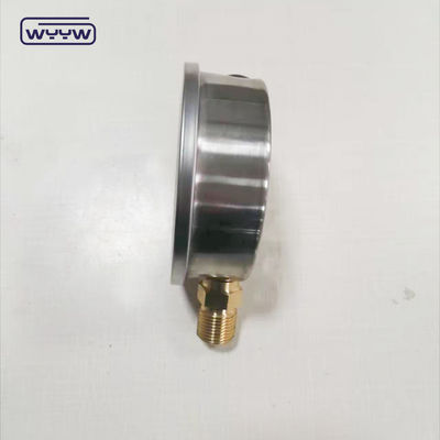 100 mm 1,6% 1% di precisione Manometro di pressione della pompa, Manometro di pressione differenziale per filtri, Manometro di pressione