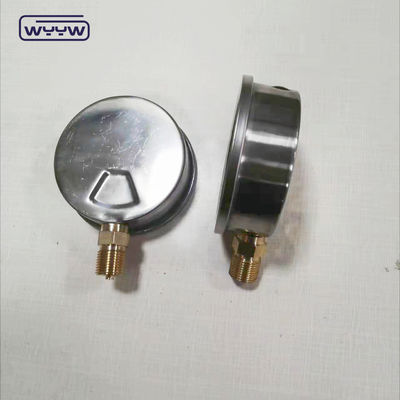 100 mm 1,6% 1% di precisione Manometro di pressione della pompa, Manometro di pressione differenziale per filtri, Manometro di pressione