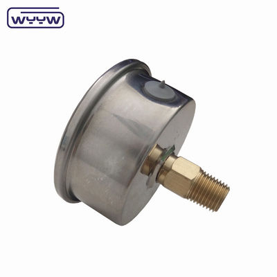 2.5&quot; manometro di pressione di tipo flange riempito di glicerina