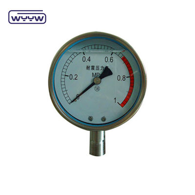 Indicatore di pressione di connessione inferiore NPT da 1/8&quot; Indicatore di pressione dell'olio da 1,5&quot; da 40 mm