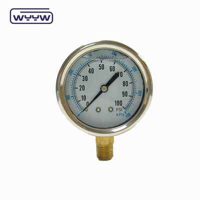 2.5&quot; Manometro di pressione antivibrazione