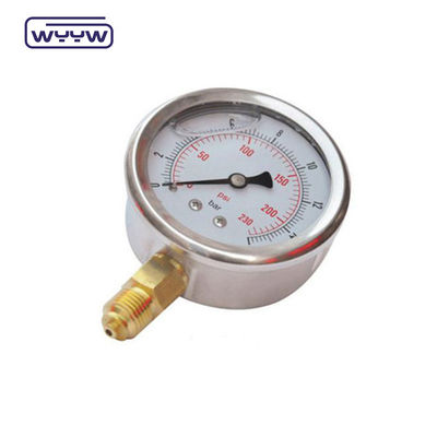 2.5&quot; Manometro di pressione antivibrazione