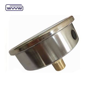 Manometro di pressione anti-vibrazione per olio assiale da 100 mm